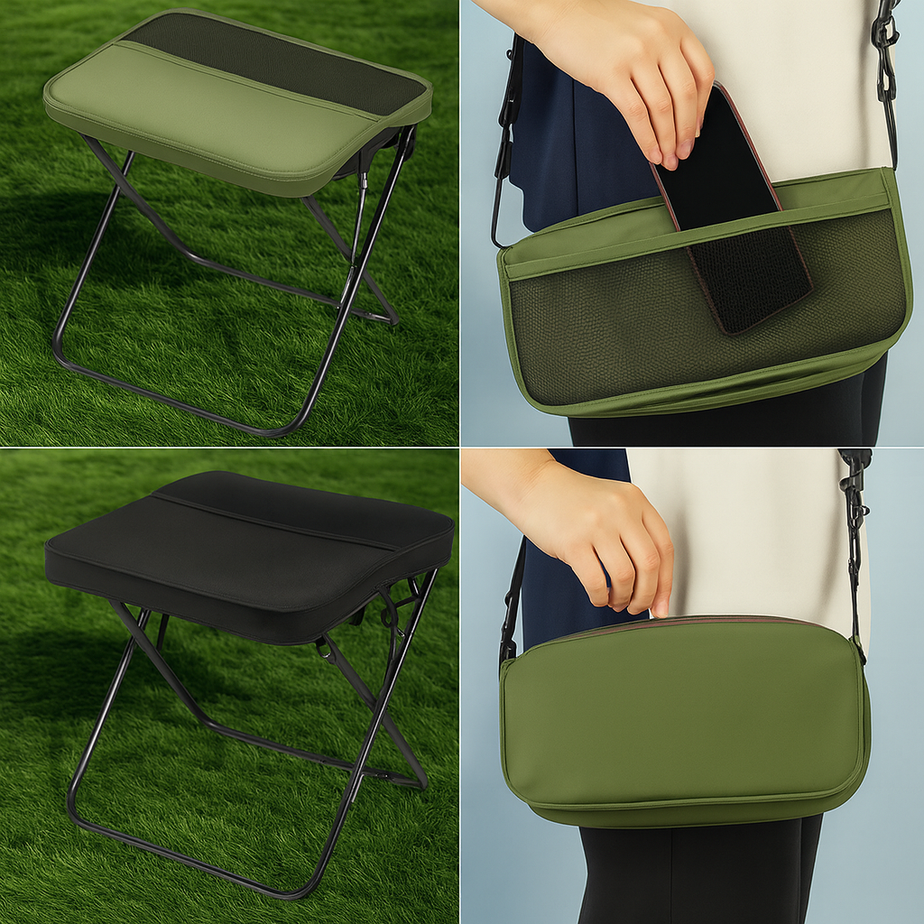 Foldable Travel Stool Bag