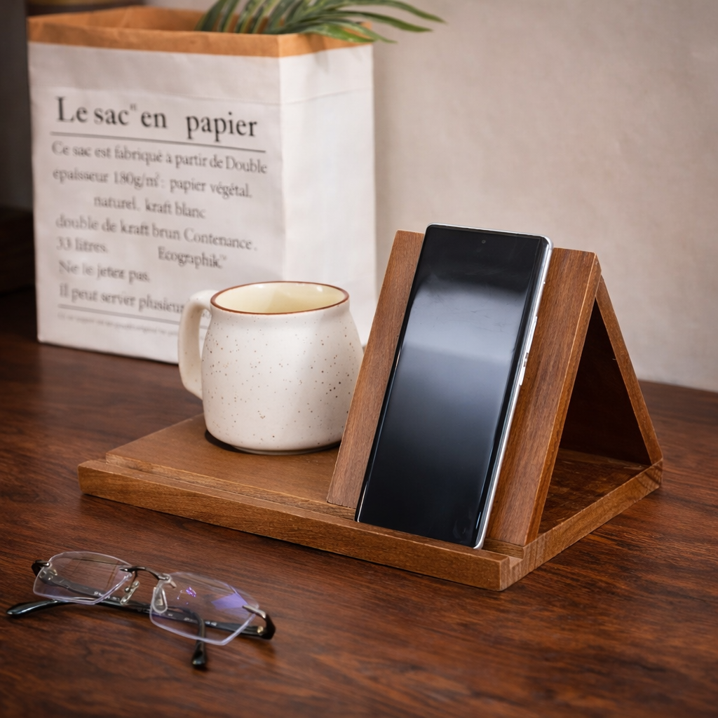 Wooden Book Stand