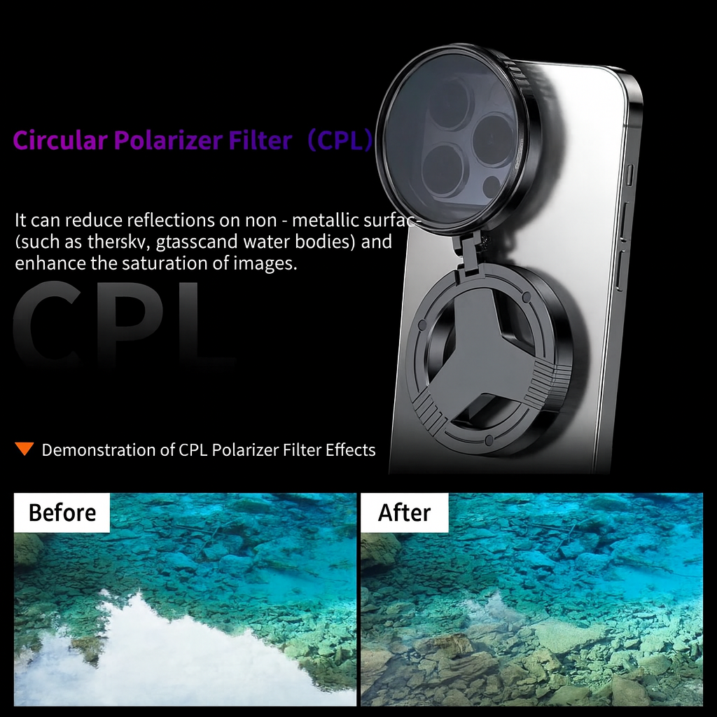 Phone CPL Polarizer 52mm