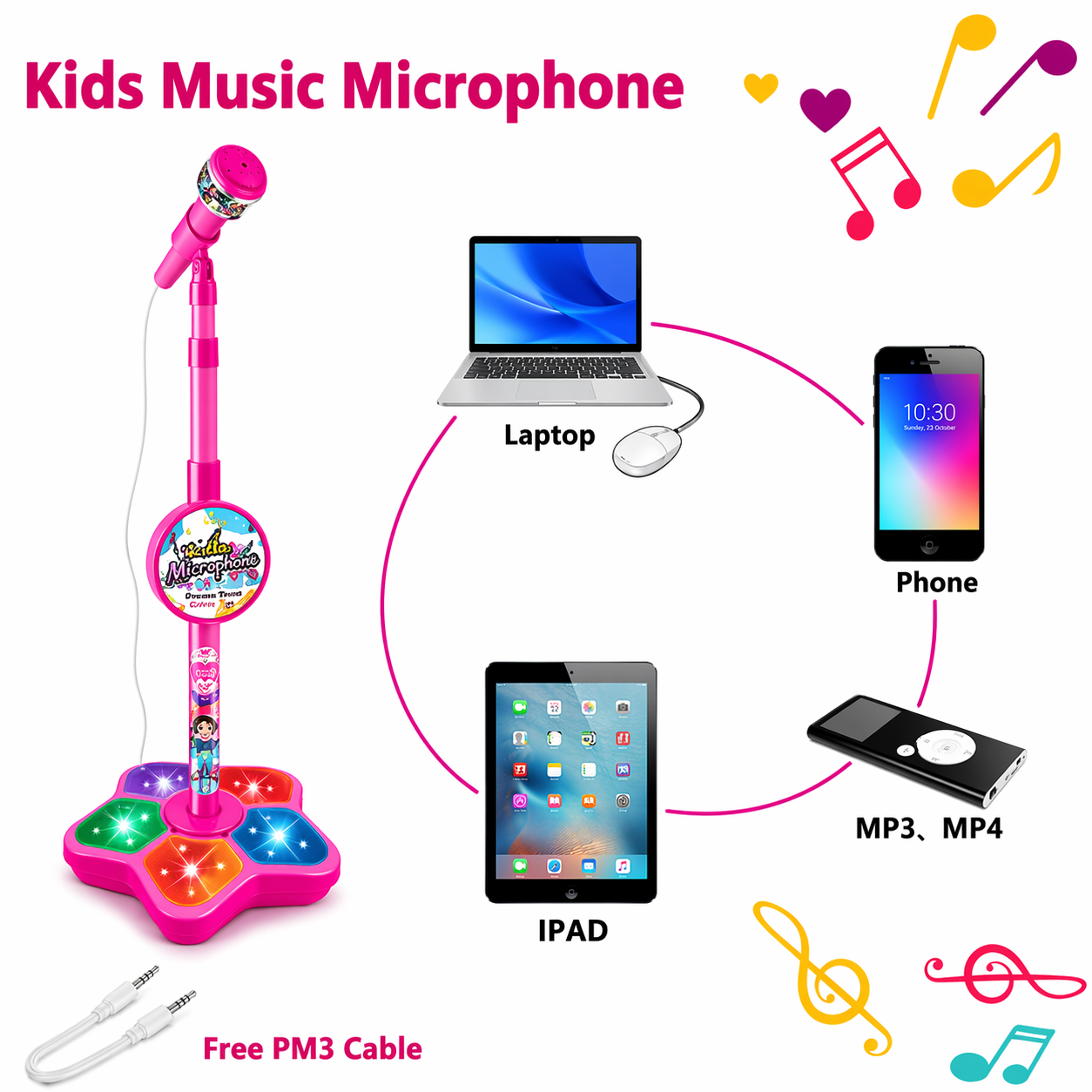 Kid Star Microphone Toy