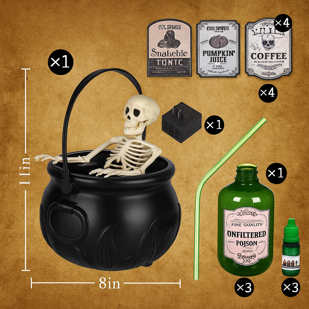 Spooky Skeleton Halloween Decor