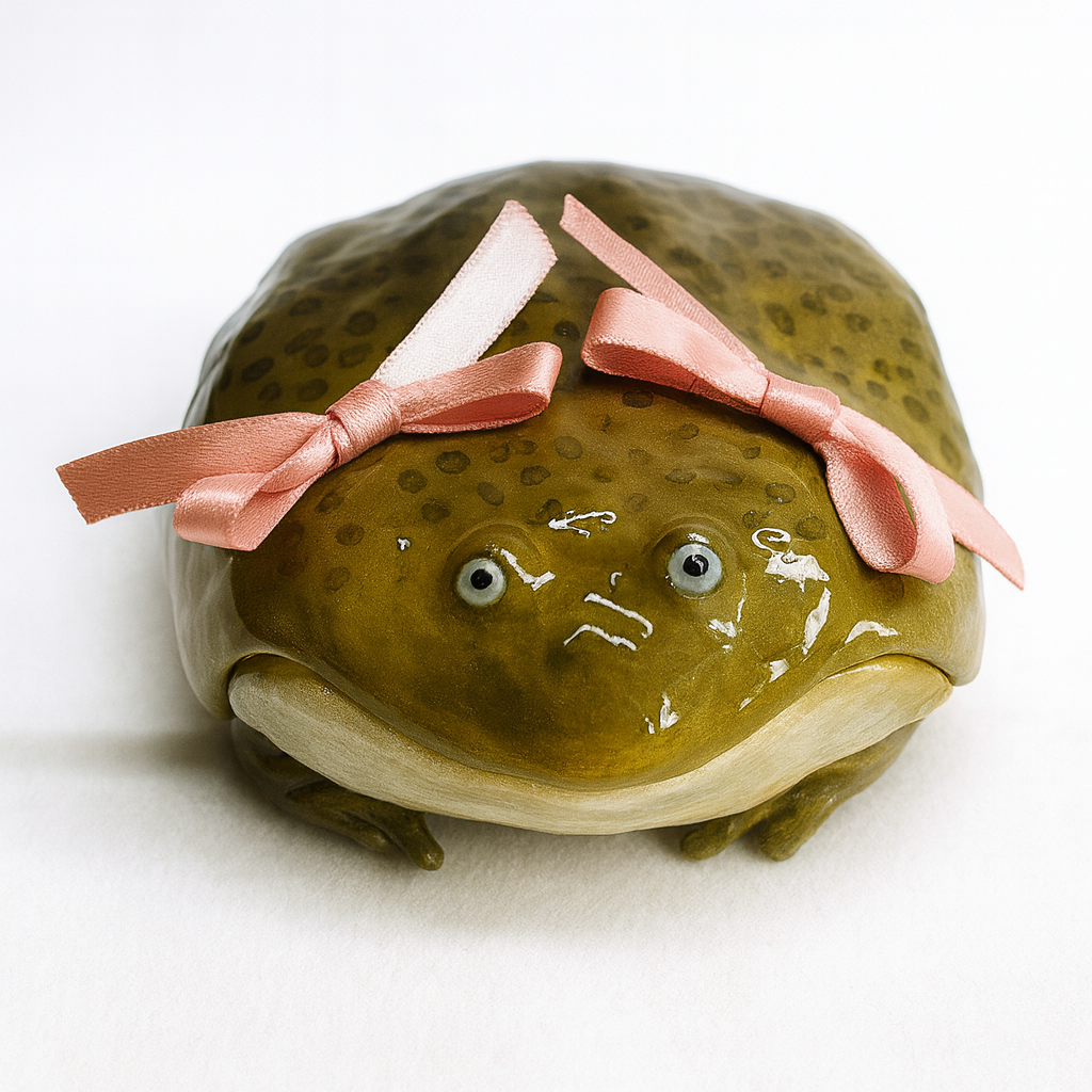 Premium Handmade Frog Airpods Case