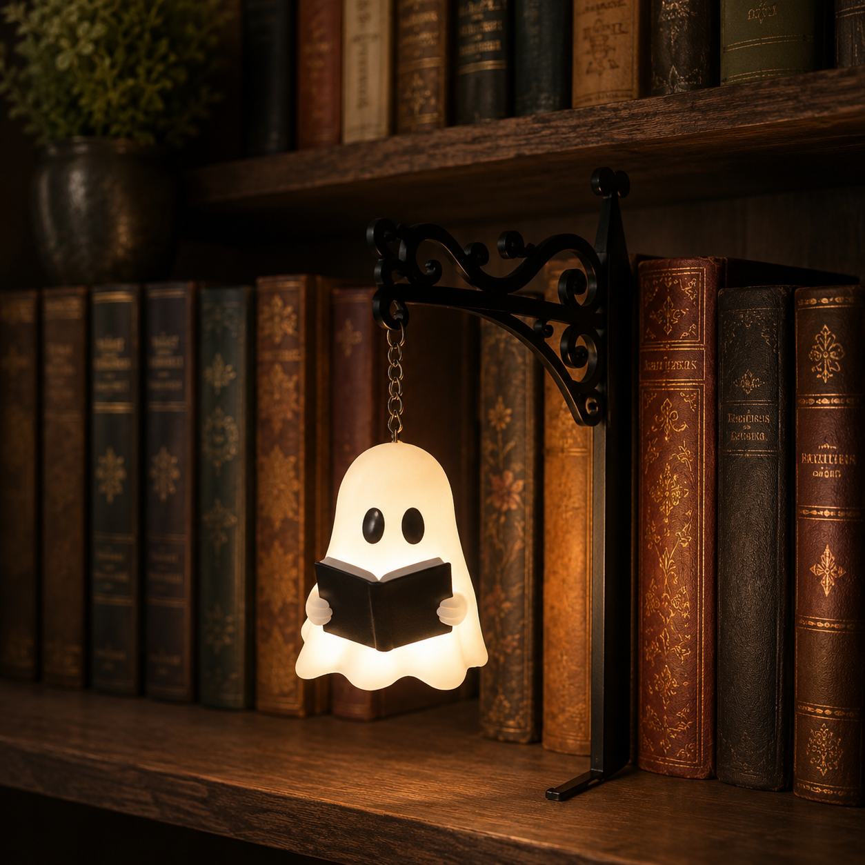 #1 Decorative Bookshelf Lighting