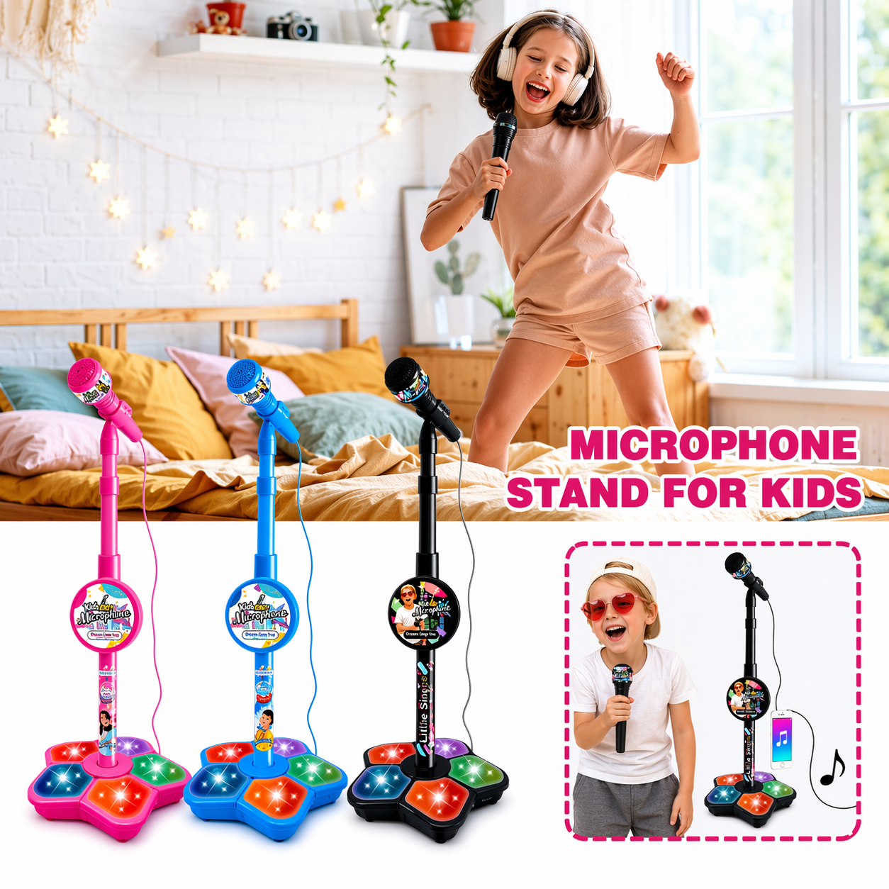 Kid Star Microphone Toy