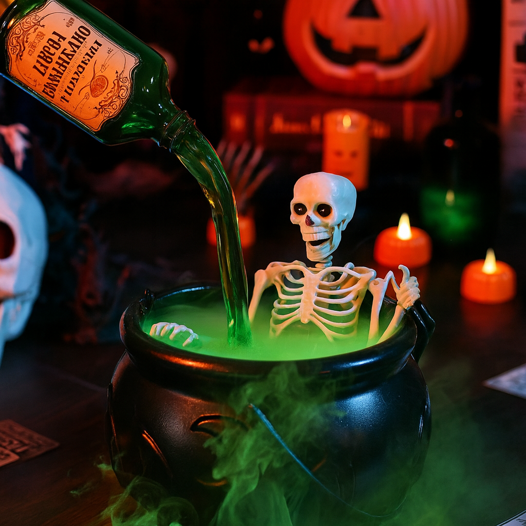 Spooky Skeleton Halloween Decor