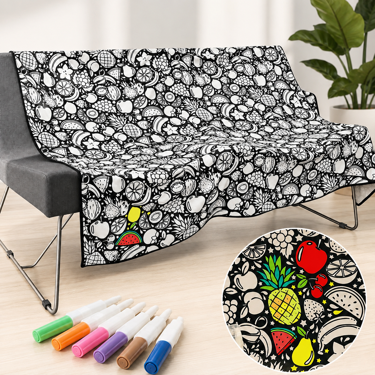 #1 Washable Coloring Blanket