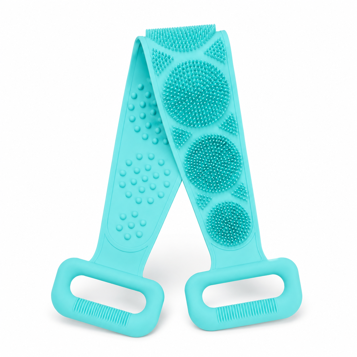 #1 Double-Sided Silicone Bath Brush