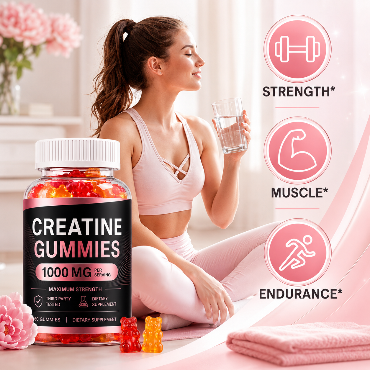 #1 Creatine Monohydrate Gummies