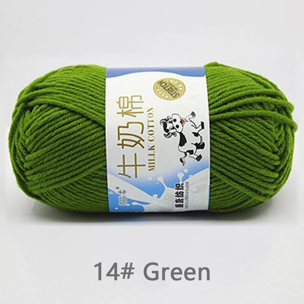 Milk Cotton Crochet Set