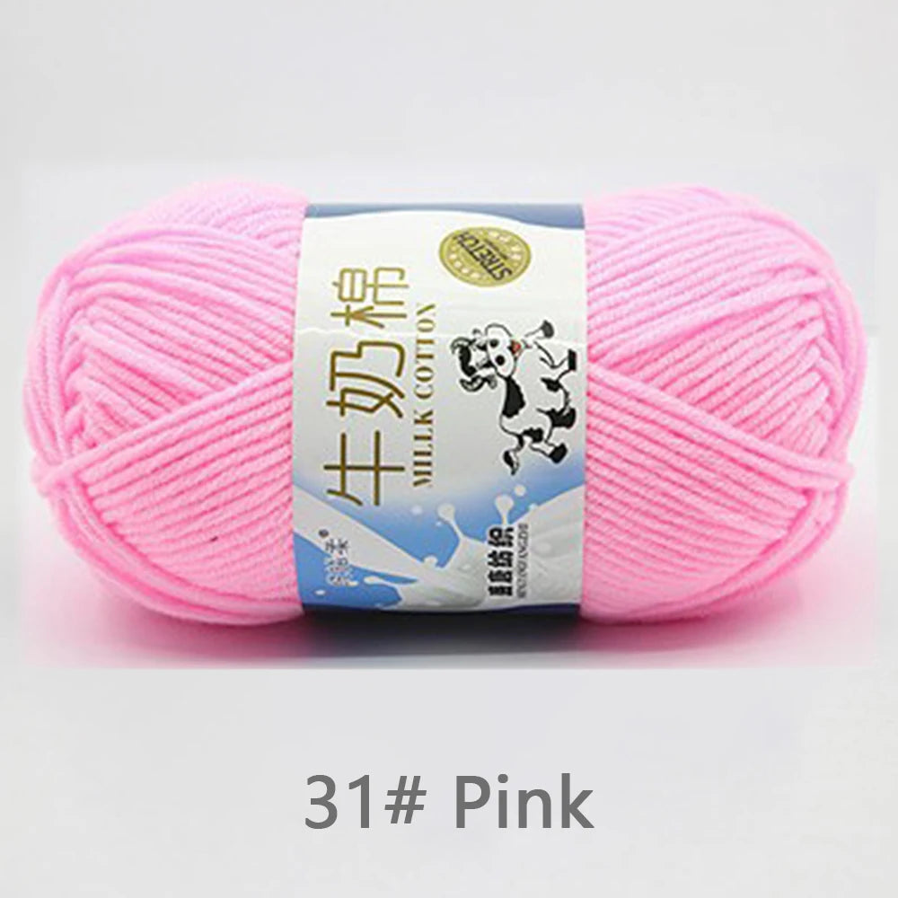 Milk Cotton Crochet Set
