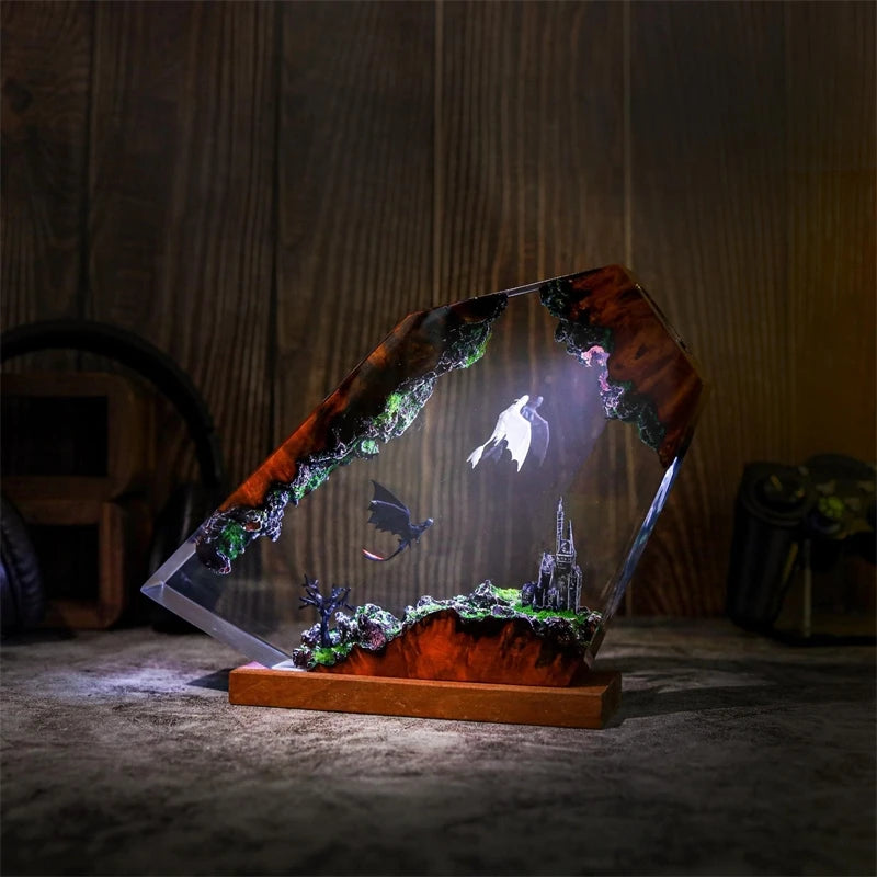 3D LED Resin Lamp