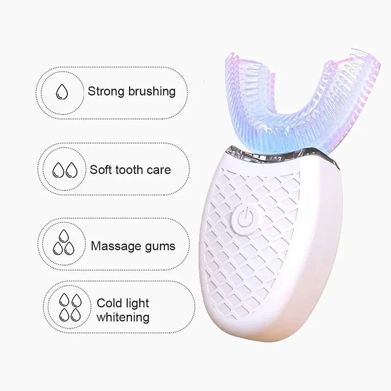 360° Automatic U-Shaped Toothbrush