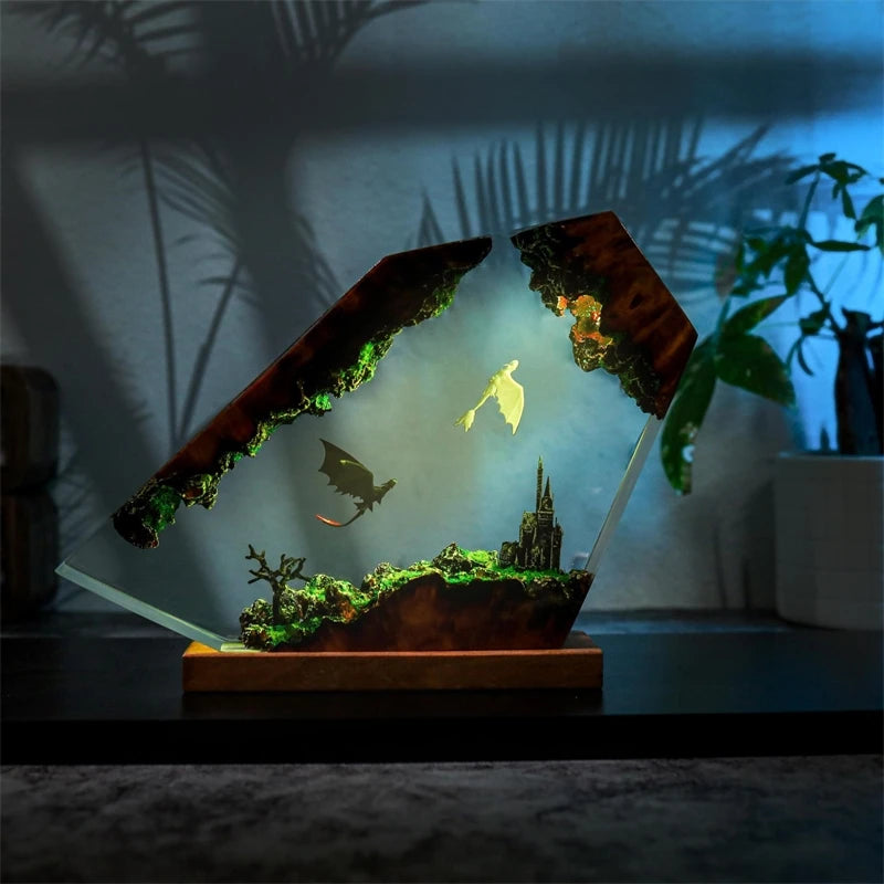 3D LED Resin Lamp