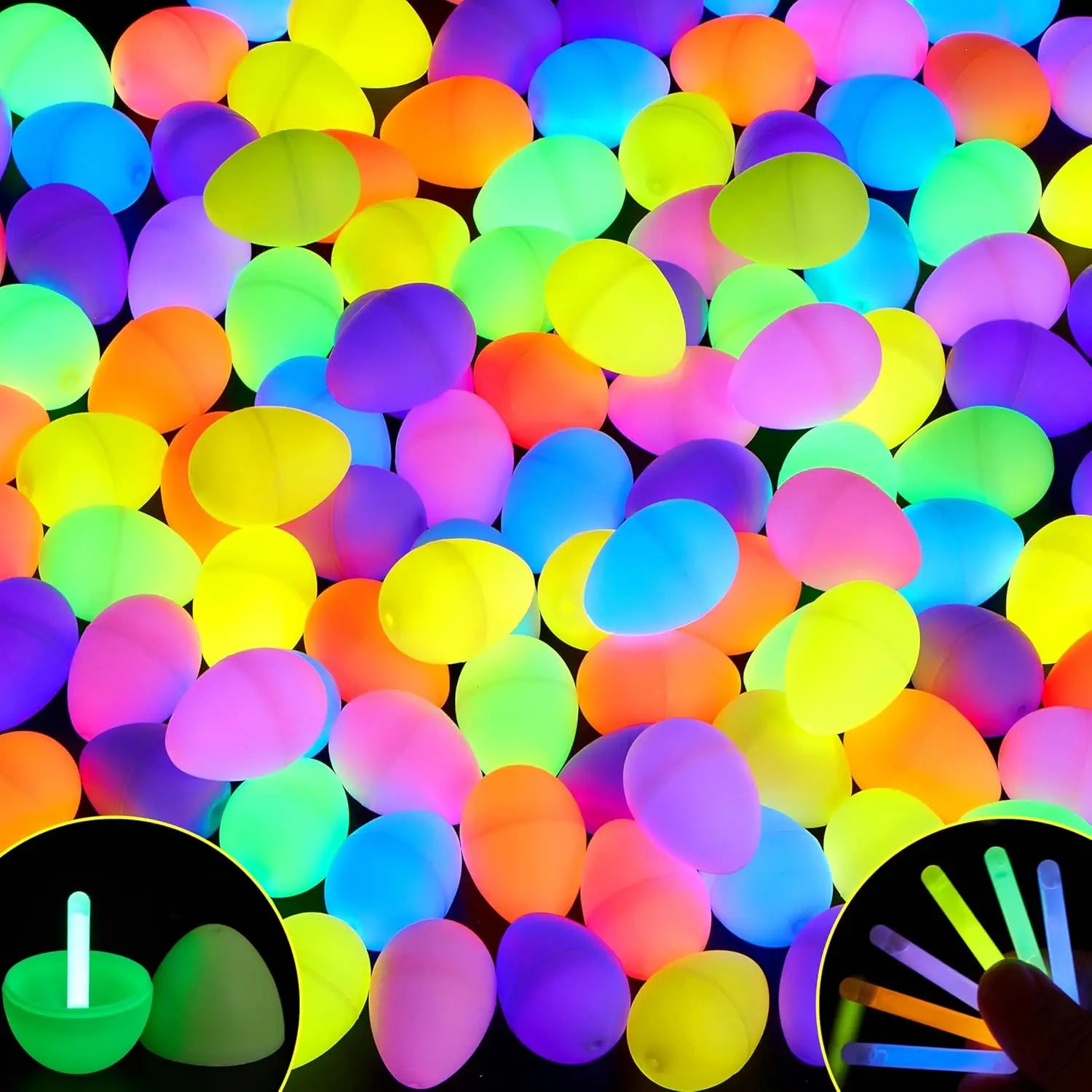Glow Easter Egg Hunt Set
