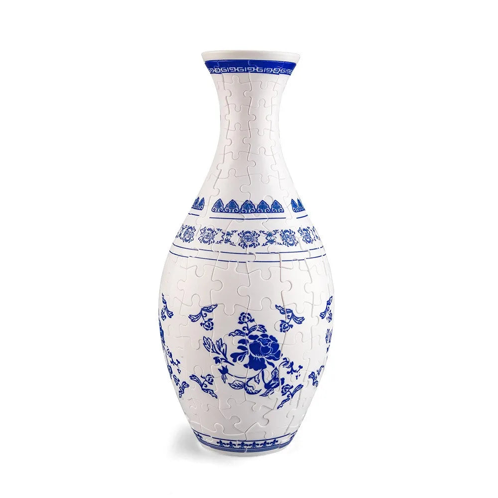 3D Flower Puzzle Vase