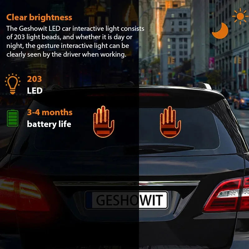 #1 LED Hand Sign