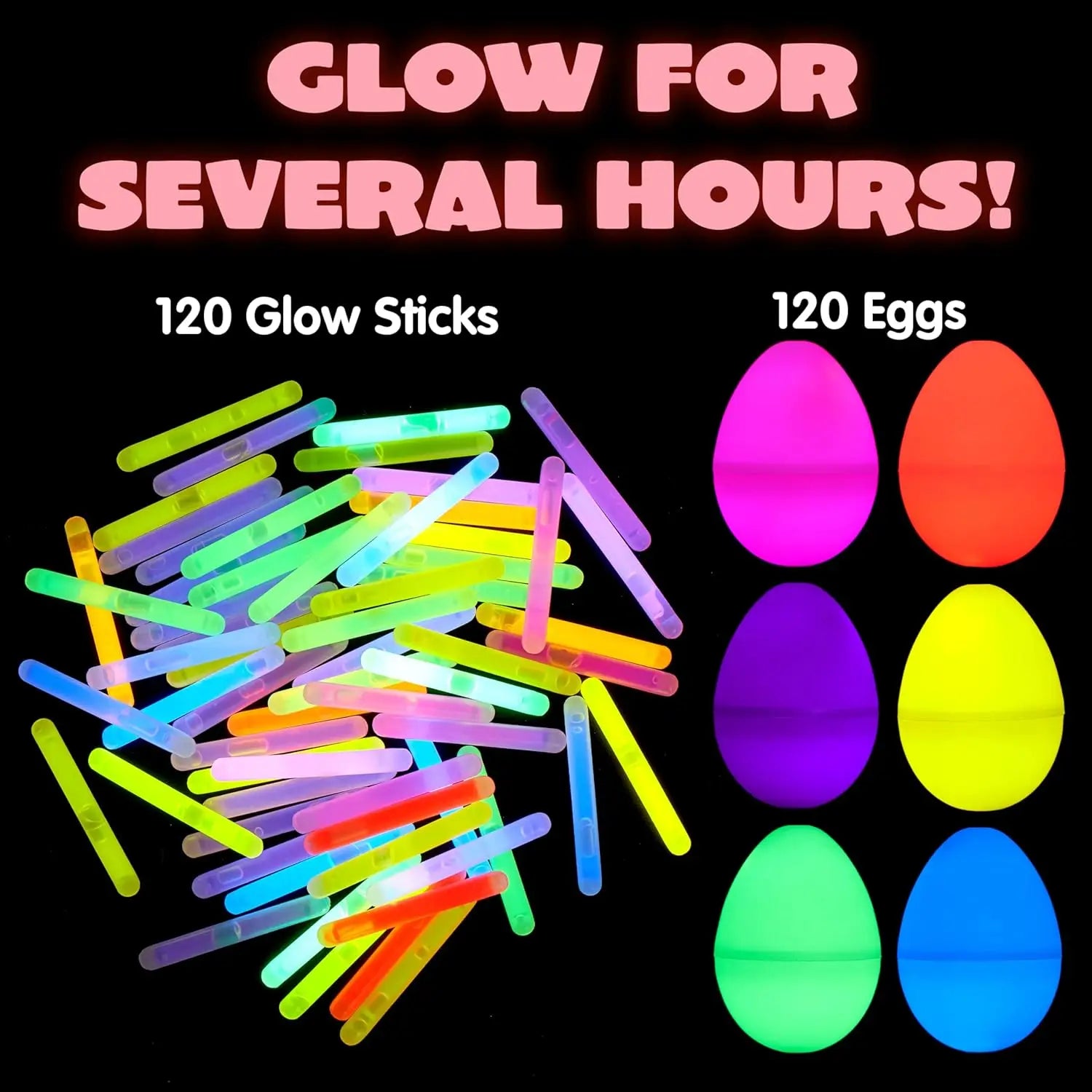 Glow Easter Egg Hunt Set