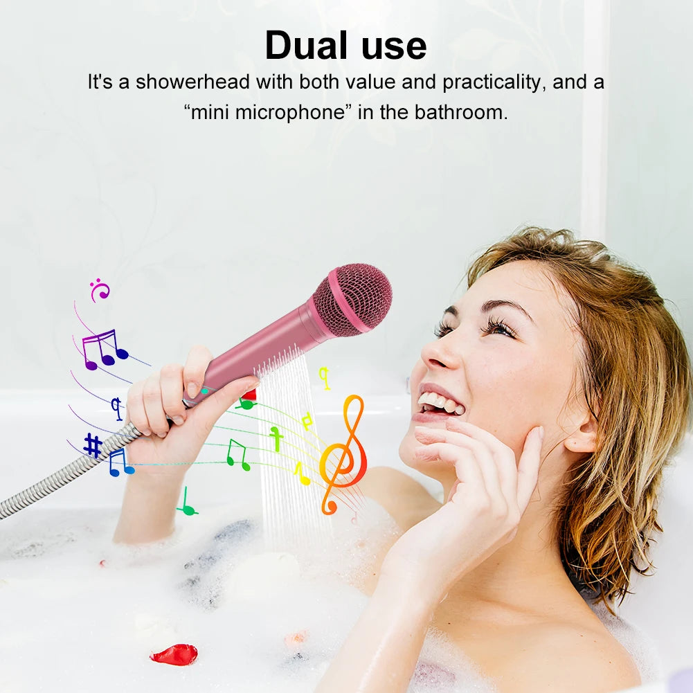 Microphone Shower Head