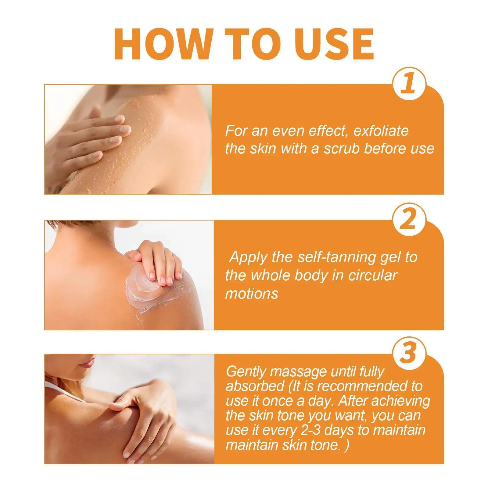 Gold Shimmer Tanning Cream