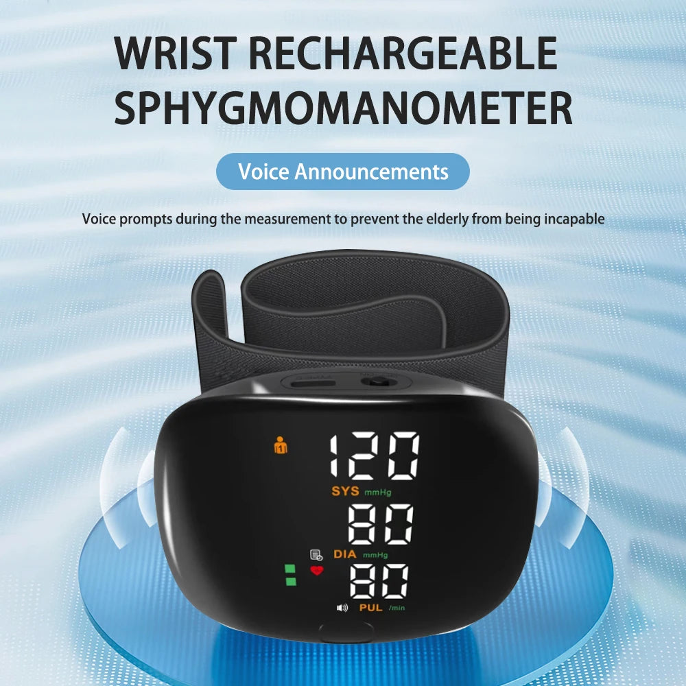 Digital Wrist Blood Pressure Monitor
