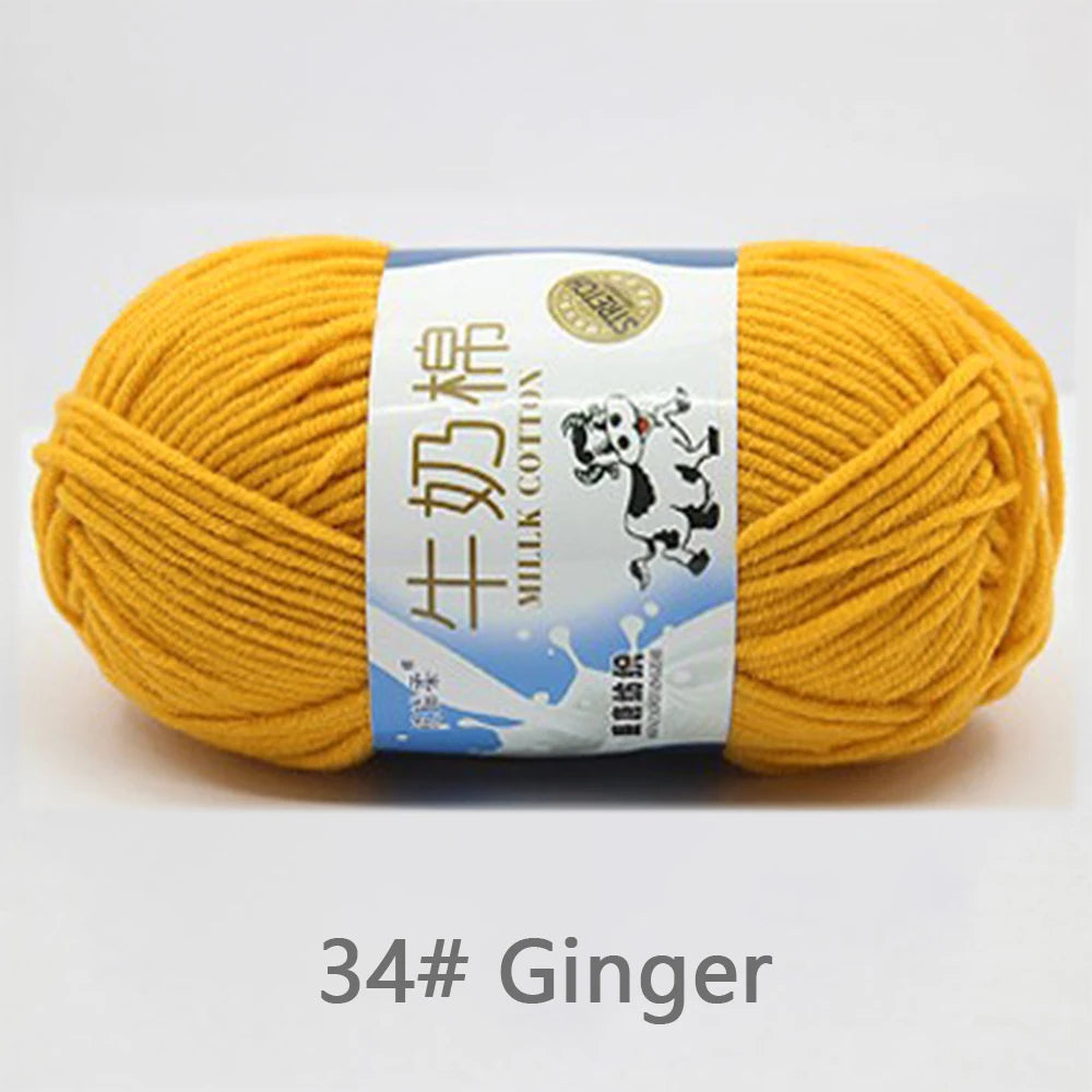 Milk Cotton Crochet Set