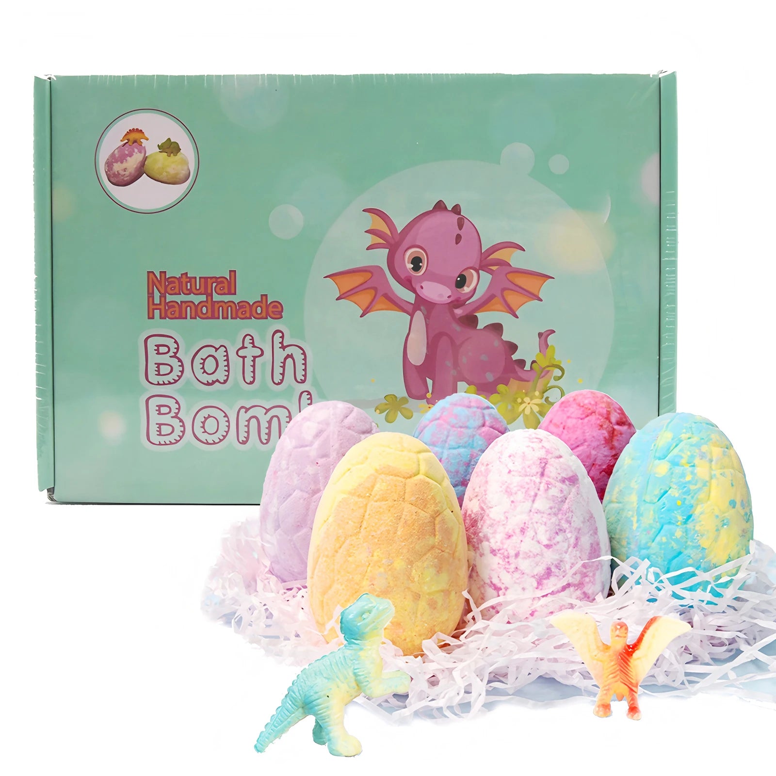 Dinosaur Egg Bath Bomb Gift Set