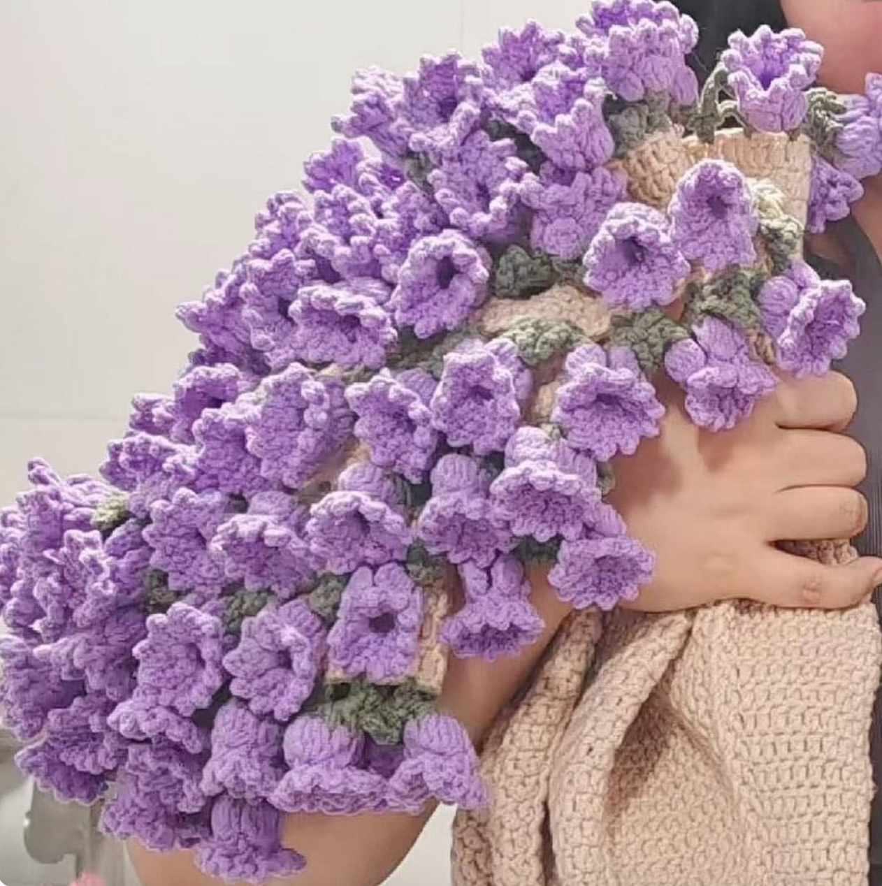 Handmade Rose Blanket