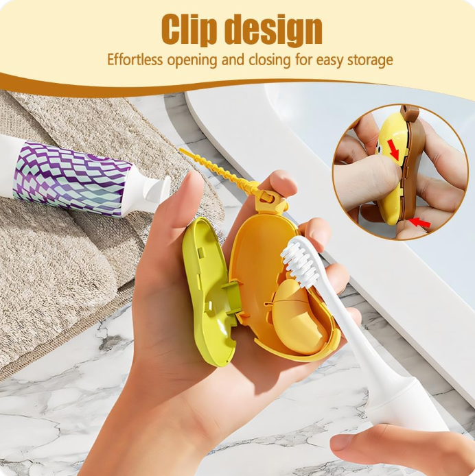 Banana Toothbrush Case