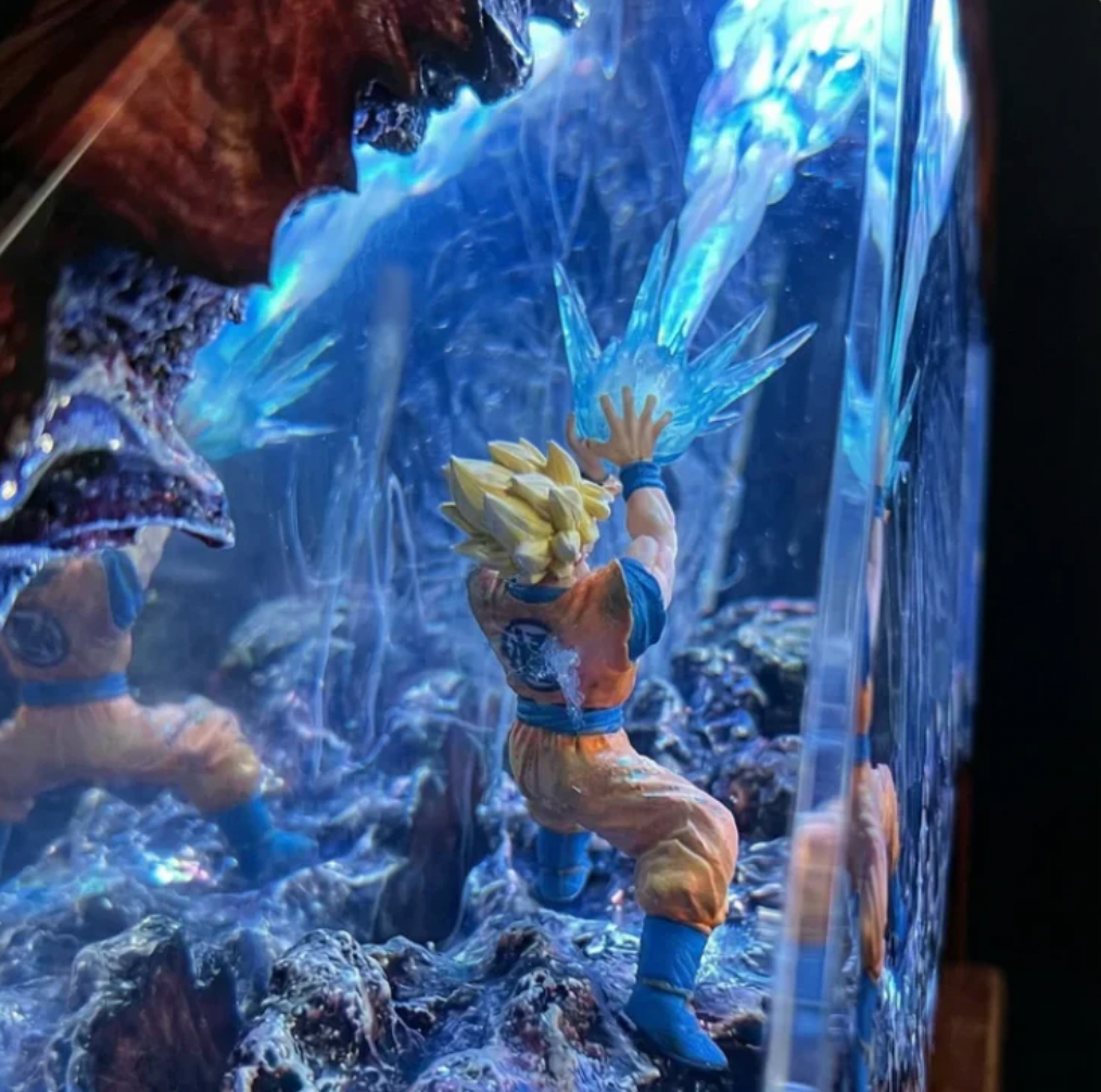 Goku's 3D Lamp