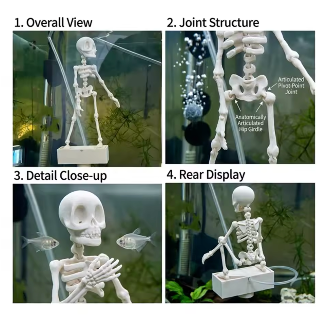#1 3D Printed Dancing Skeleton