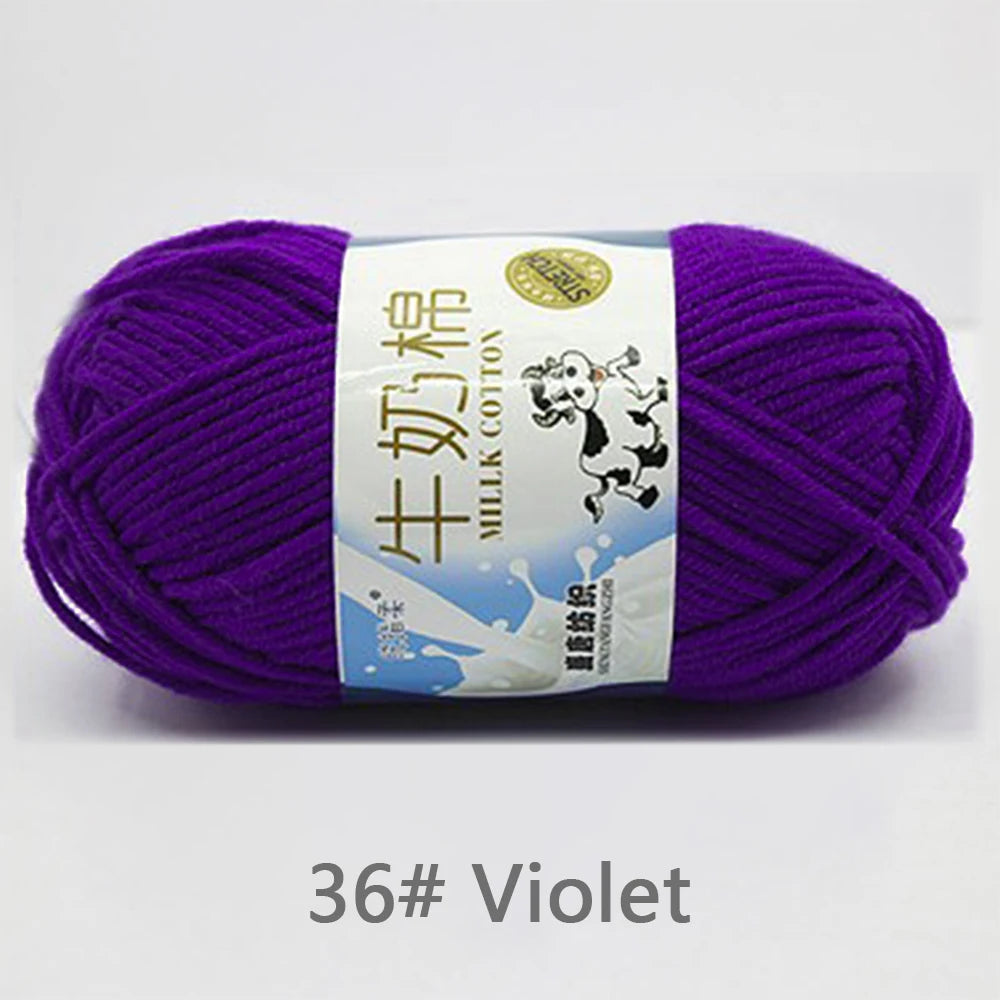 Milk Cotton Crochet Set