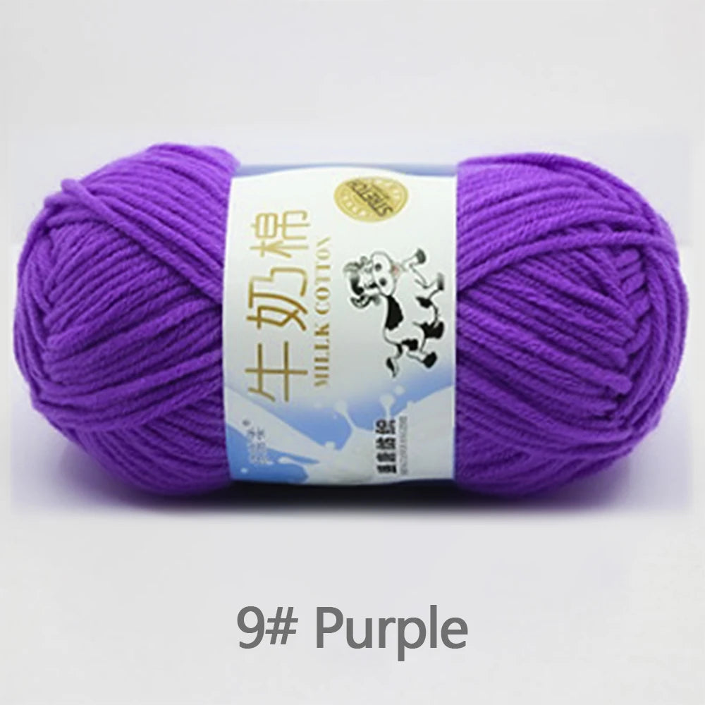 Milk Cotton Crochet Set