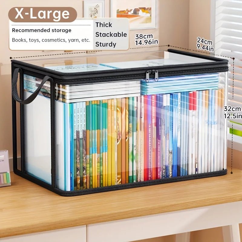 Foldable Transparent Storage Boxes