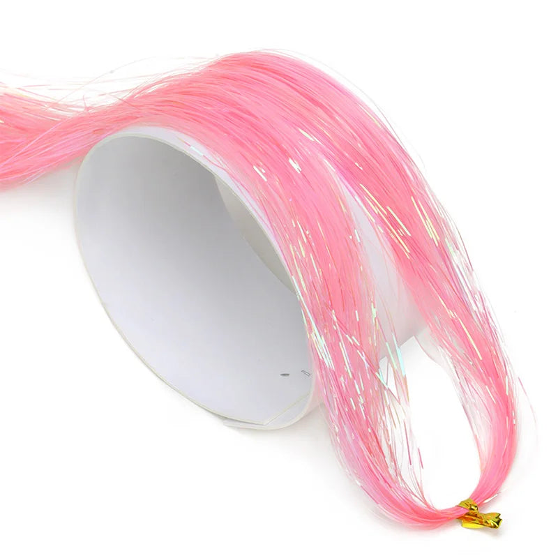 Sparkling Tinsel Hair Extensions