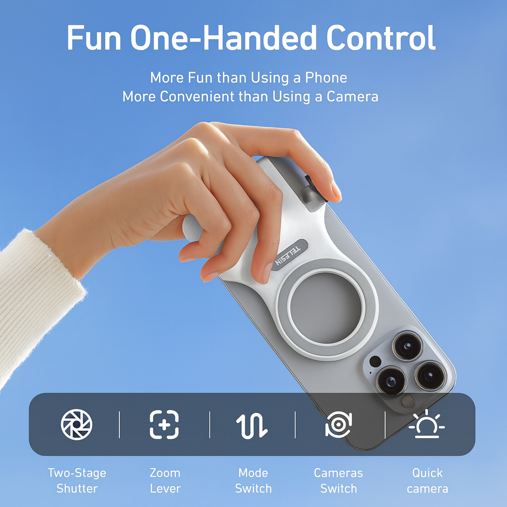 All-in-One Phone Camera Handle