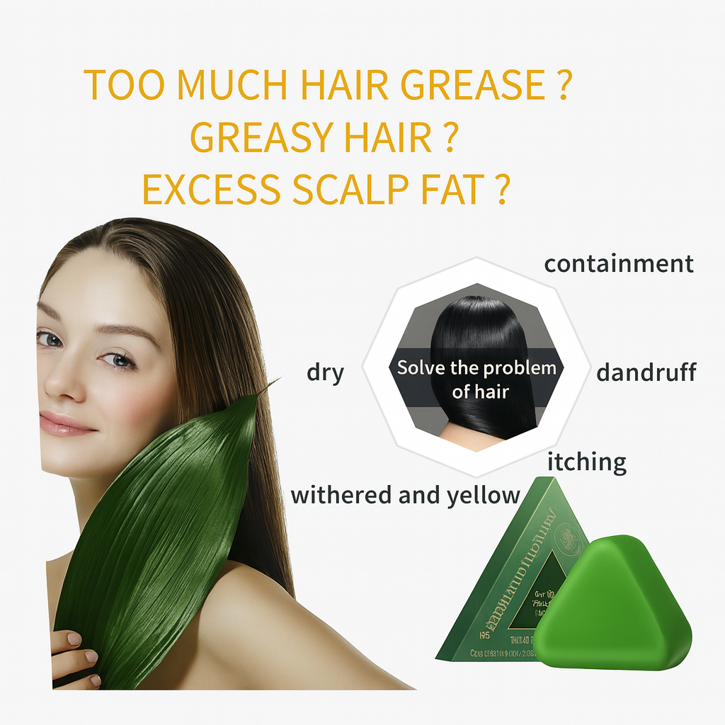 Handmade Herbal Shampoo Soap