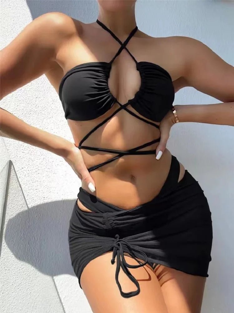 3 Piece Set Swimsuit - Gymattic