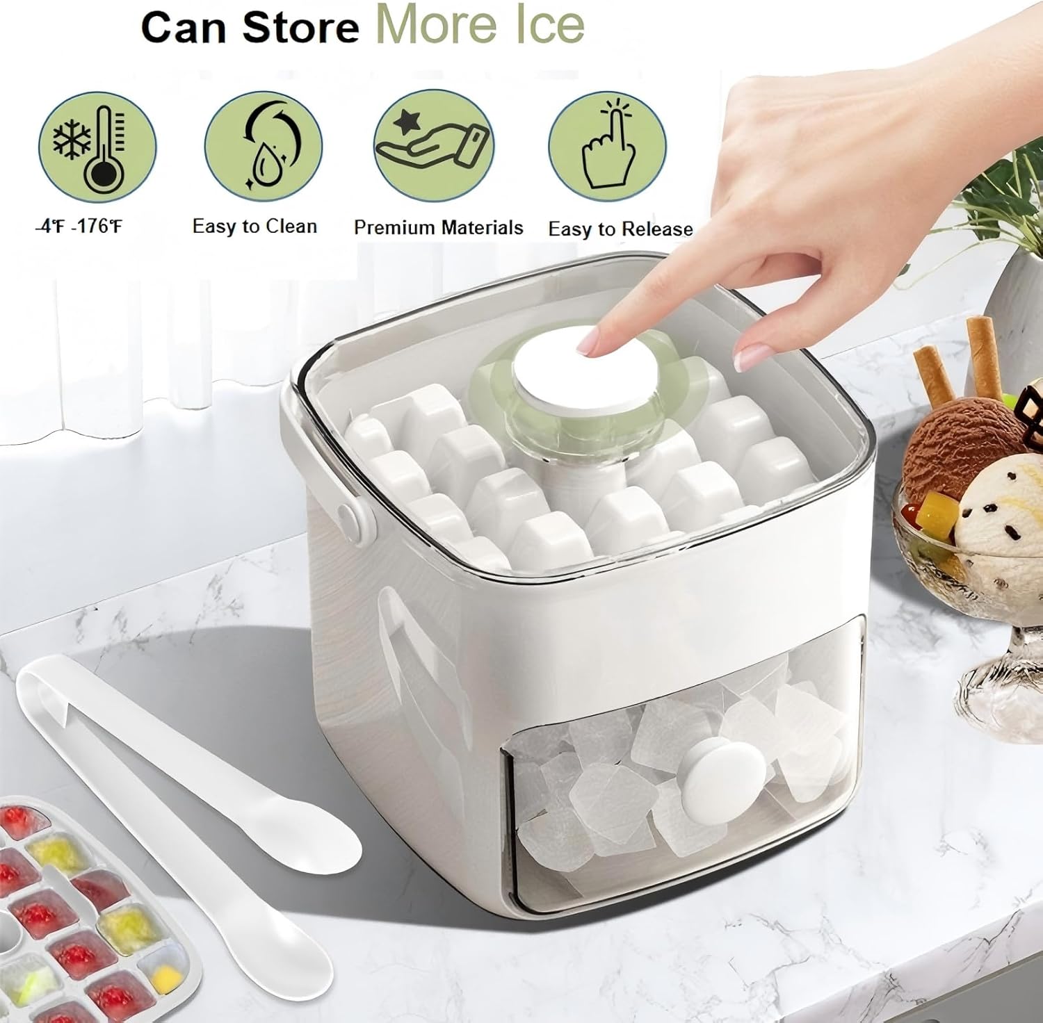 Ice Cube Tray Set