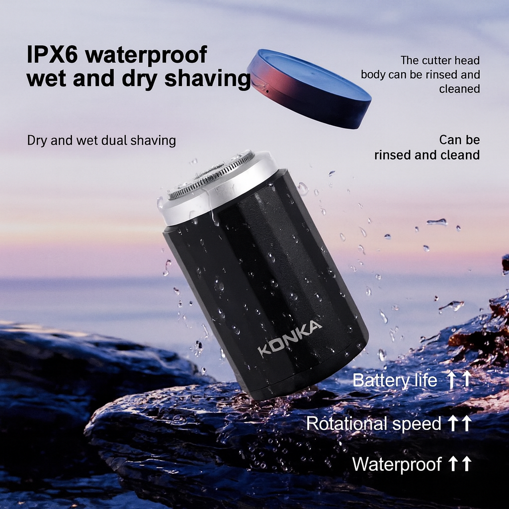 #1 Portable Electric Shaver