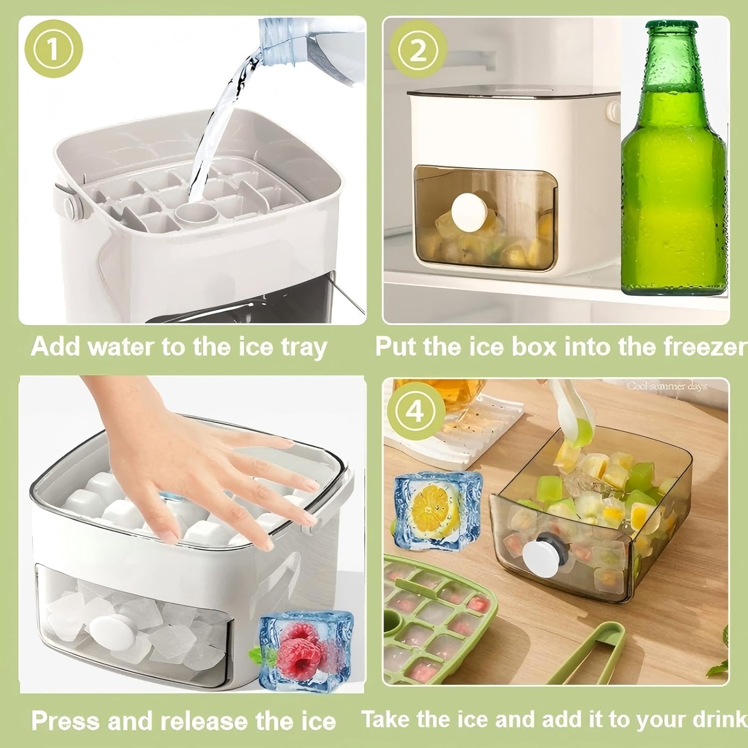 Ice Cube Tray Set