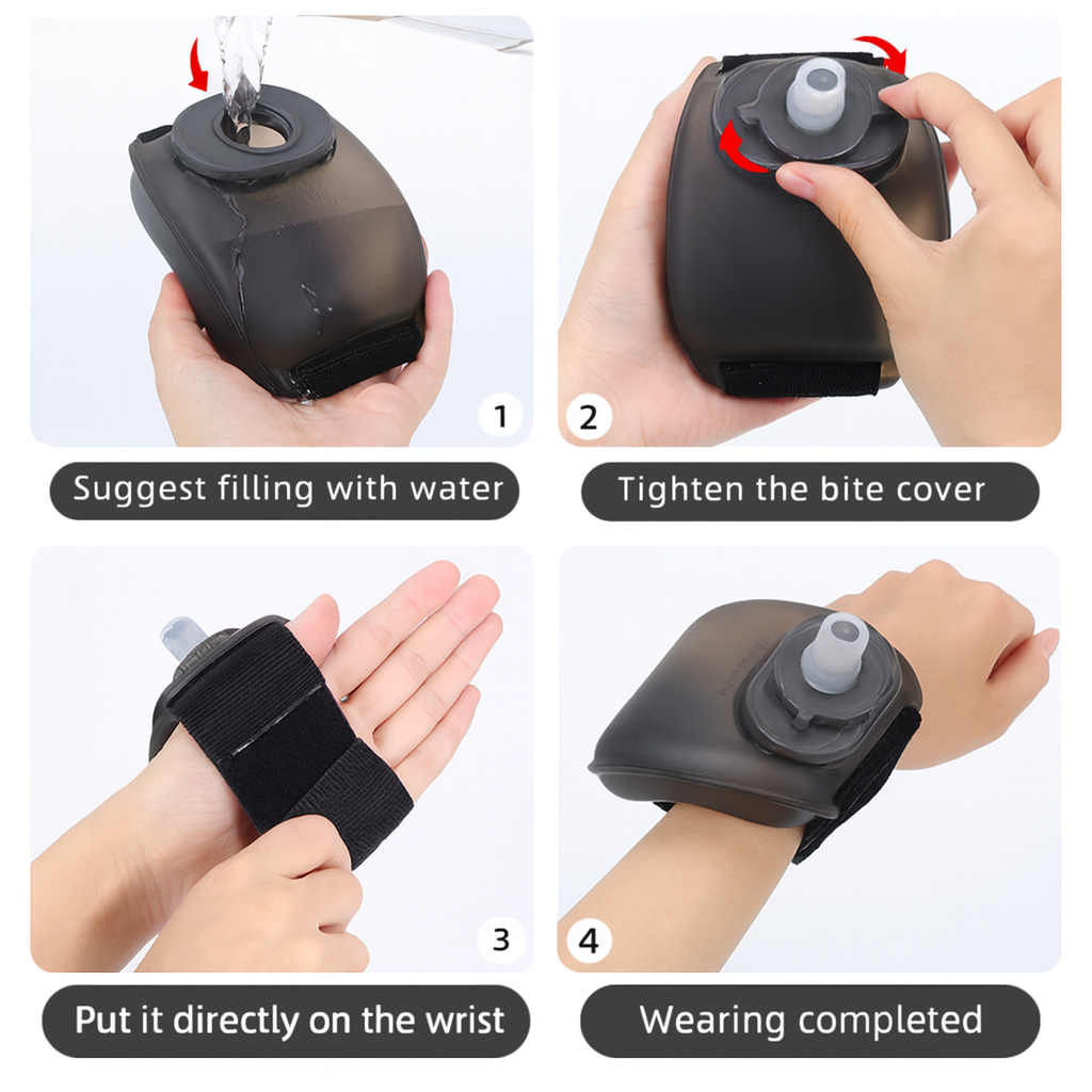 Wrist Water Bottle