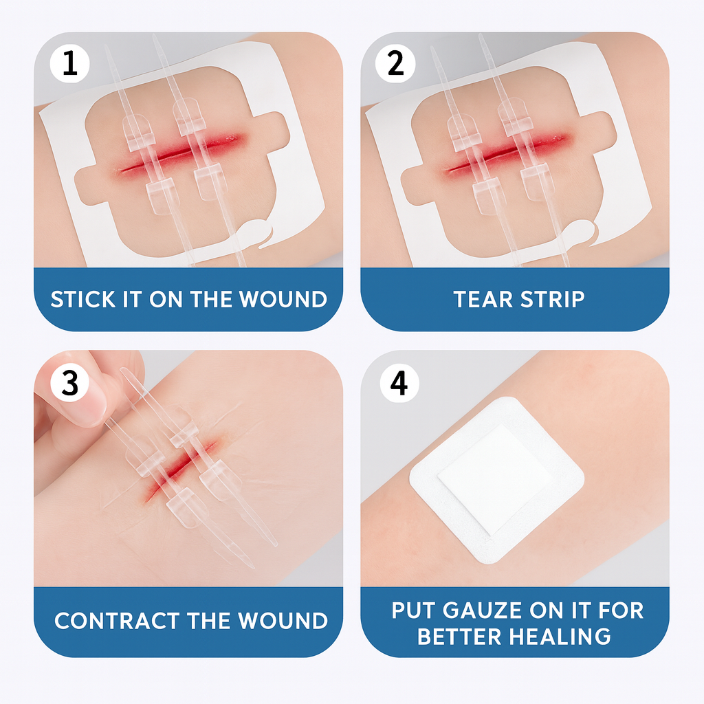 Fast Suture Bandage