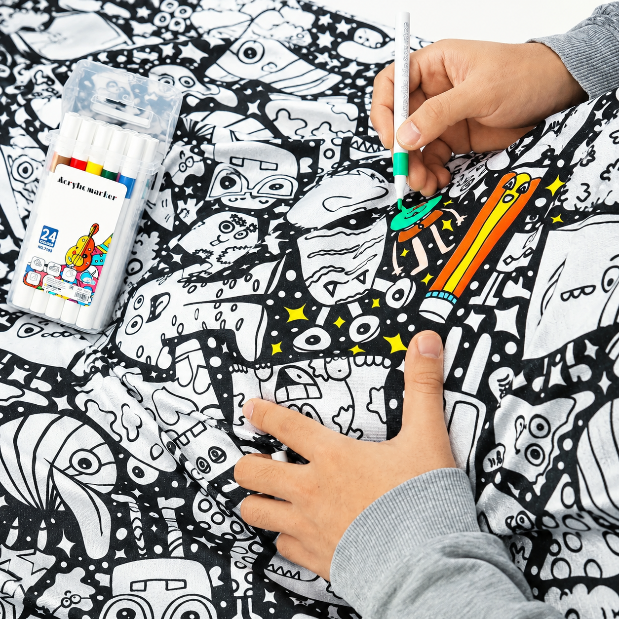 #1 Washable Coloring Blanket