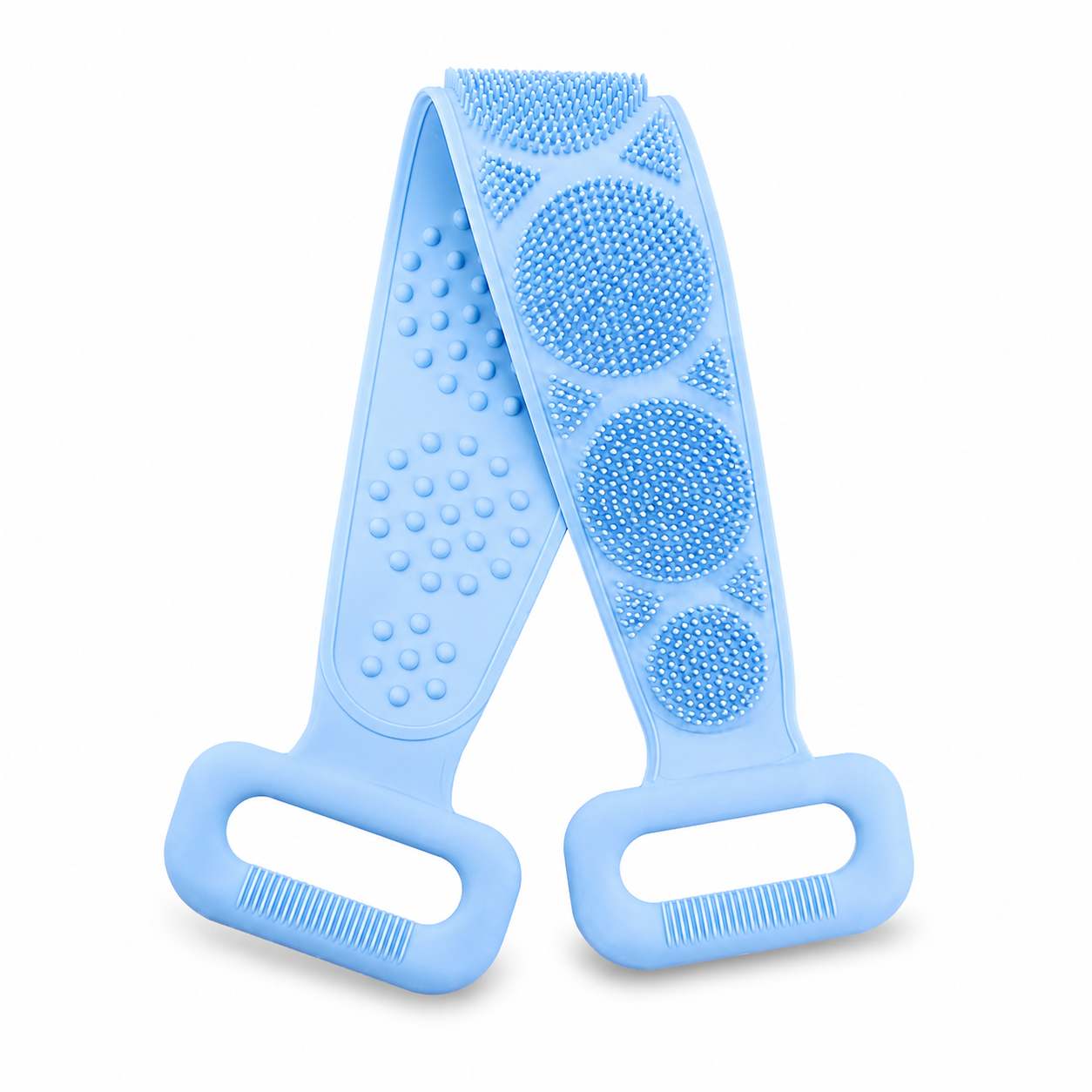 #1 Double-Sided Silicone Bath Brush