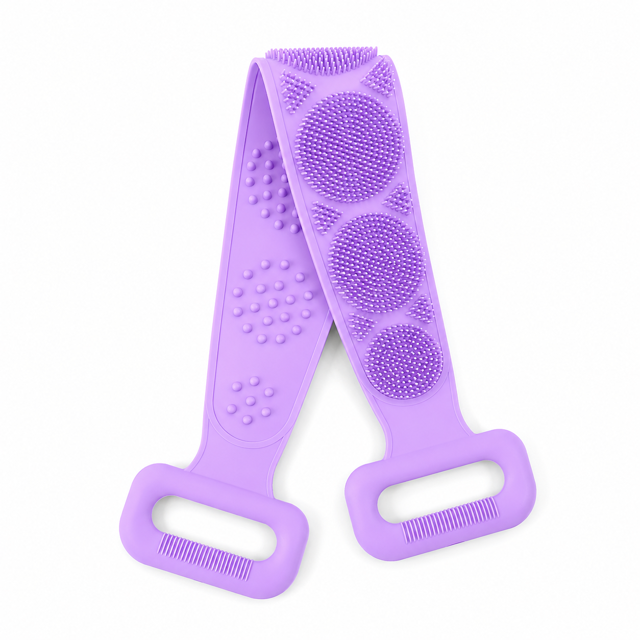 #1 Double-Sided Silicone Bath Brush