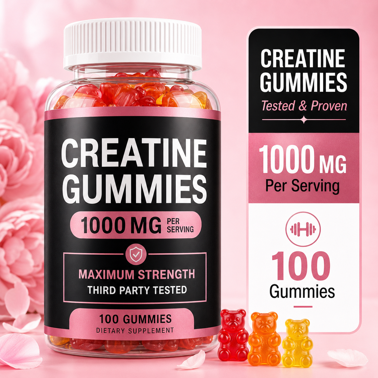 #1 Creatine Monohydrate Gummies