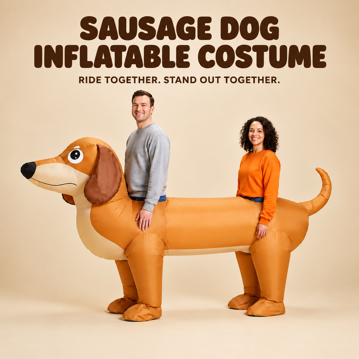 #1 Sausage Dog Inflatable Costume