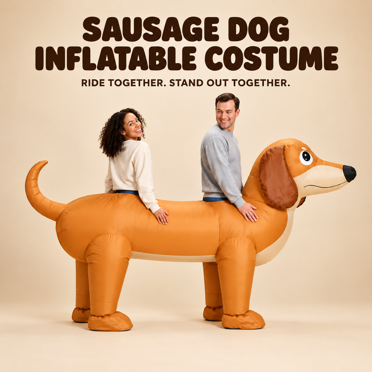 #1 Sausage Dog Inflatable Costume