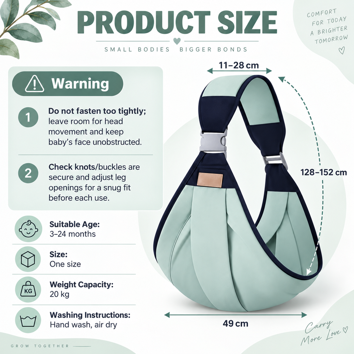 #1 Comfortable Baby Carrier
