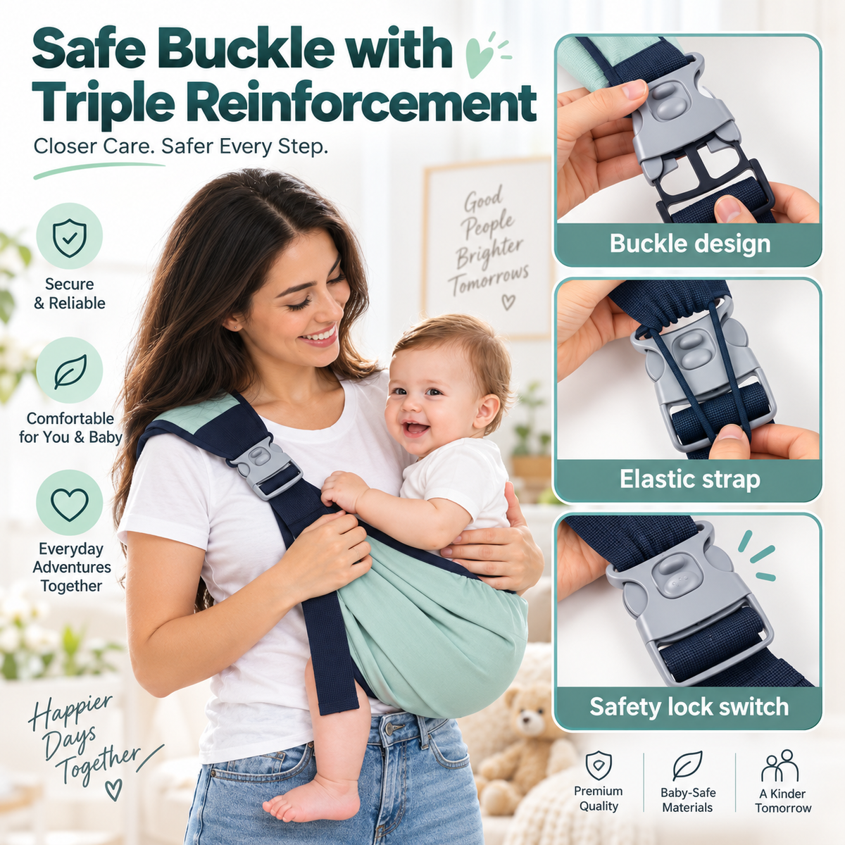 #1 Comfortable Baby Carrier